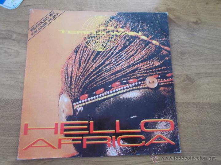 Discos de vinilo: TERRA WAN HELLO AFRICA MAXI 12 - Foto 1