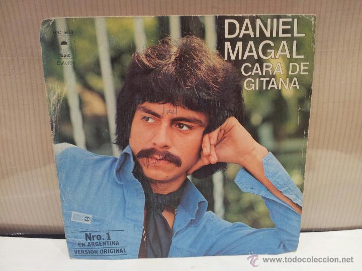 Discos de vinilo: singles daniel magal a&ntilde;o 1978 cara de gitana - Foto 1