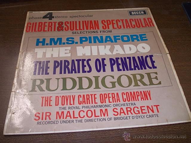 Discos de vinilo: Gilbert Sullivan Spectacular, Decca PFS 4097, 1.963 - Foto 1