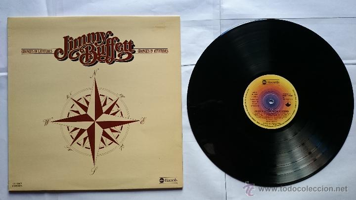 Discos de vinilo: JIMMY BUFFETT - CHANGES IN LATITUDES CHANGES IN ATTITUDES (1&ordf; EDICION 1977) - Foto 1