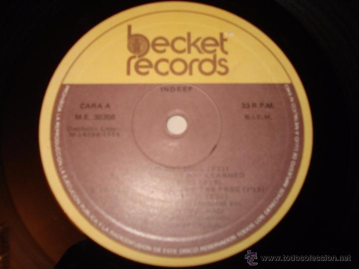 Discos de vinilo: INDEEP - PAJAMA PARTY TIME - Foto 3