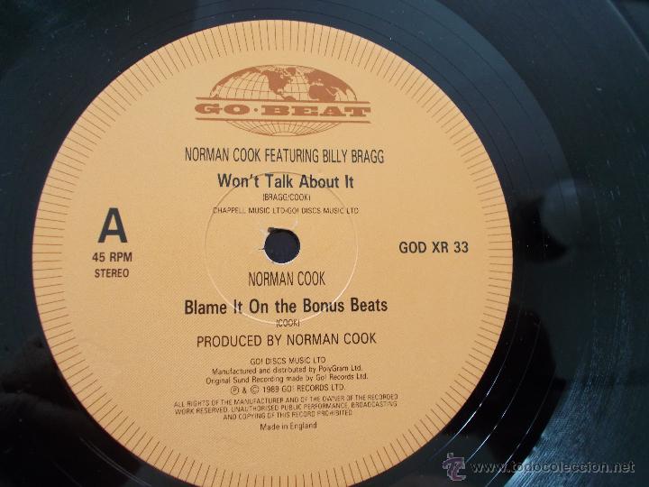 Discos de vinilo: NORMAN COOK. MAXI 12 EDICION INGLESA - Foto 3