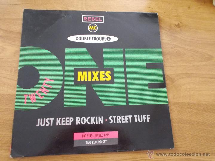 Discos de vinilo: JUST KEEP ROCKIN STREET TUFF. MAXI 12 - Foto 1