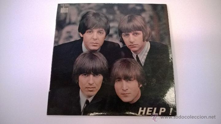 Discos de vinilo: The Beatles.Help!.EP.EDICI&Oacute;N FRANCESA.ODEON.LABEL NARANJA. - Foto 1
