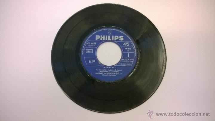 Discos de vinilo: Raphael.Tu,cupido.EP.ESPA&Ntilde;A 1962.PHILIPS. - Foto 3