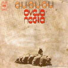 Discos de vinilo: OVEJA NEGRA - SINGLE 7’’ - EDITADO EN PORTUGAL - CHUI CHU CHUI + PENSANDO EN TI - ALVORADA, AÑO 1973