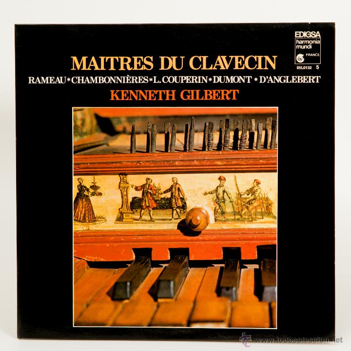Discos de vinilo: MAITRES DU CLAVECIN - KENNETH GILBERT - Foto 1