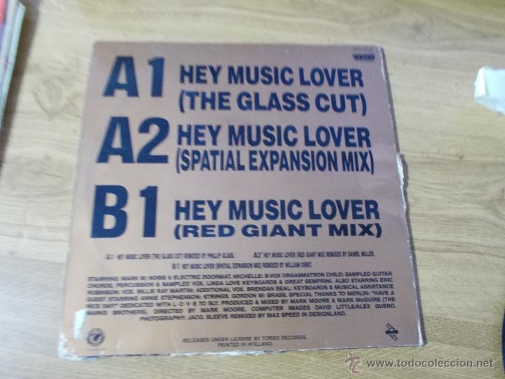 Discos de vinilo: S&acute;XPRESS. HEY MUSIC LOVER. MAXI 12 - Foto 3
