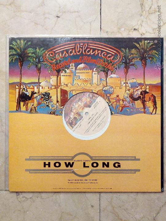 Discos de vinilo: MAXI SINGLE LIPPS - HOW LONG - CASABLANCA 1980. - Foto 3