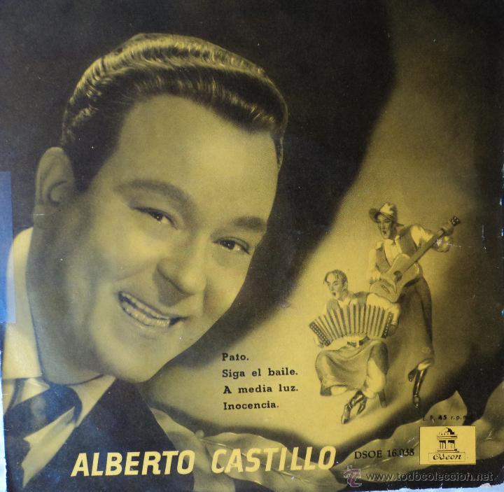 Discos de vinilo: Alberto Castillo - Pato - Edici&oacute;n de Espa&ntilde;a - Foto 1