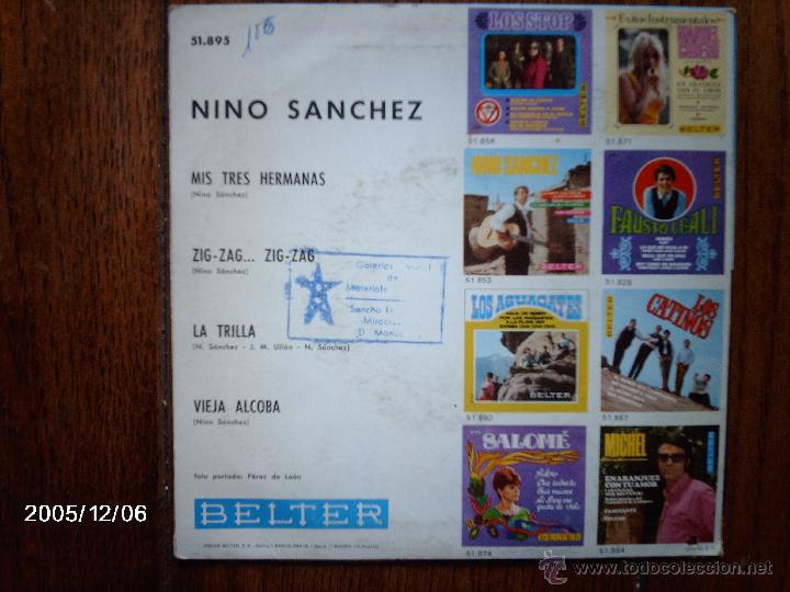 Discos de vinilo: nino sanchez  -  mis tres hermanas  +  3 - Foto 2
