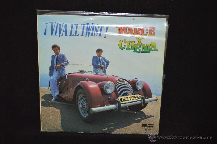Discos de vinilo: MARCE Y CHEMA - &iexcl;VIVA EL TWIST! - LP - Foto 1
