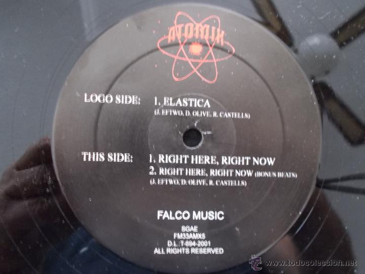 Discos de vinilo: DJ. DANI CONNECTION.ELASTICA MAXI 12. - Foto 3