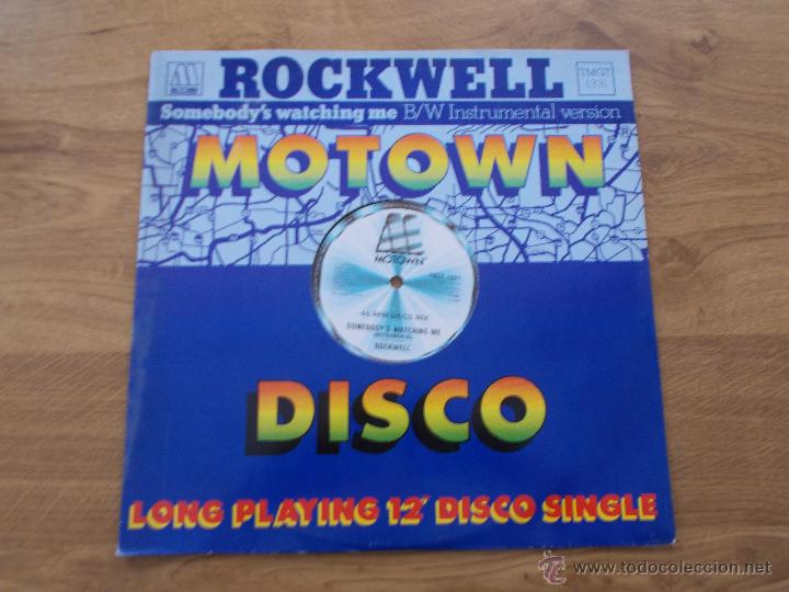 Discos de vinilo: ROCKWELL. SOMEBODY&acute;S WATCHING ME. BLUES MAXI 12 - Foto 1
