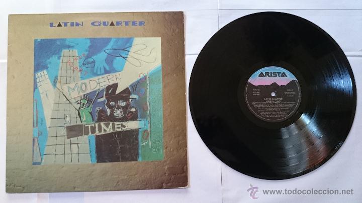 Discos de vinilo: LATIN QUARTER - MODERN TIMES (1986) - Foto 1