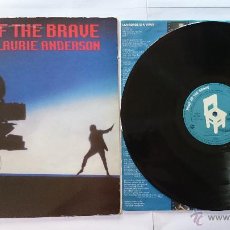 Discos de vinilo: LAURIE ANDERSON - HOME OF THE BRAVE (1986)