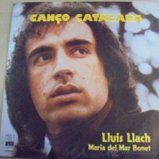 Discos de vinilo: LP COMPARTIDO SPLIT LLACH / BONET - CANÇO CATALANA - ARIOLA 1977 -