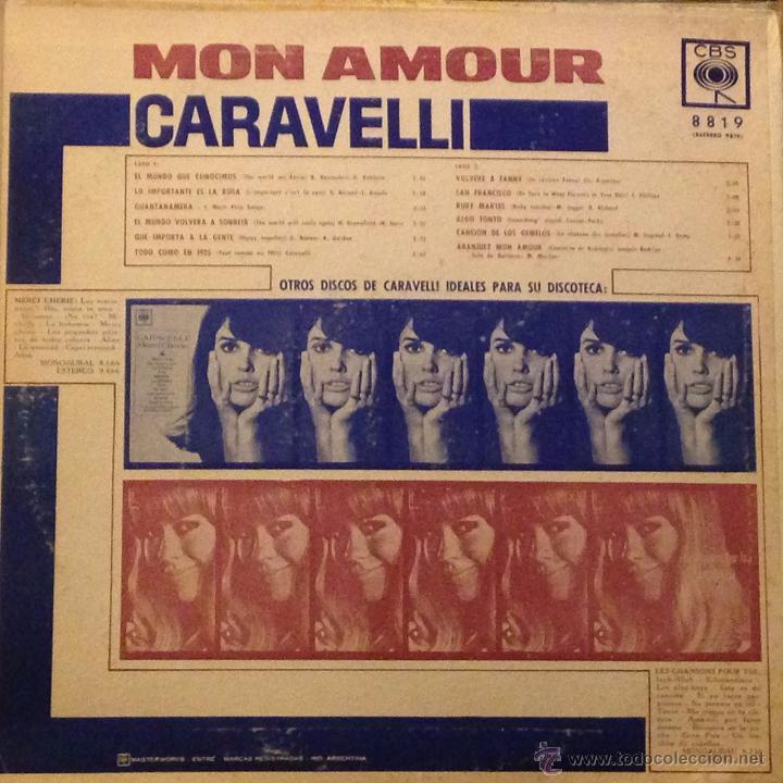 Discos de vinilo: LP argentino de Caravelli a&ntilde;o 1967 - Foto 2