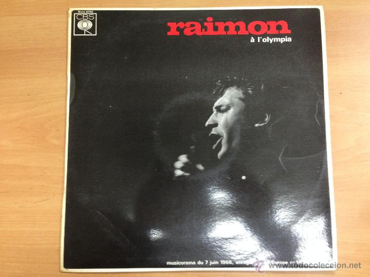Discos de vinilo: LP RAIMON A LOLYMPIA EDICION FRANCESA - Foto 1