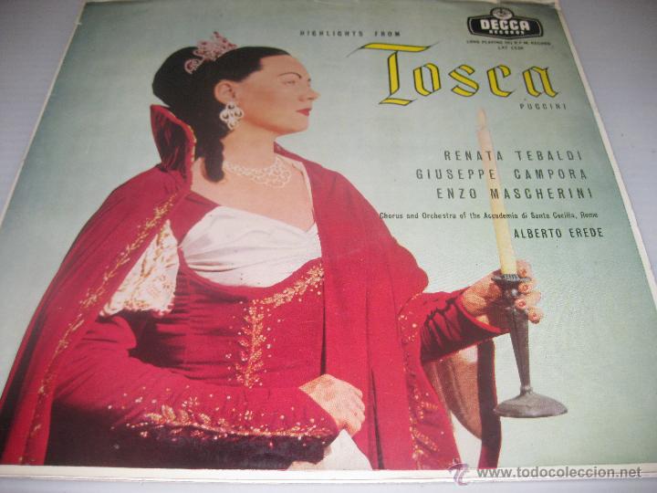 Discos de vinilo: Puccini,Tosca. - Foto 1