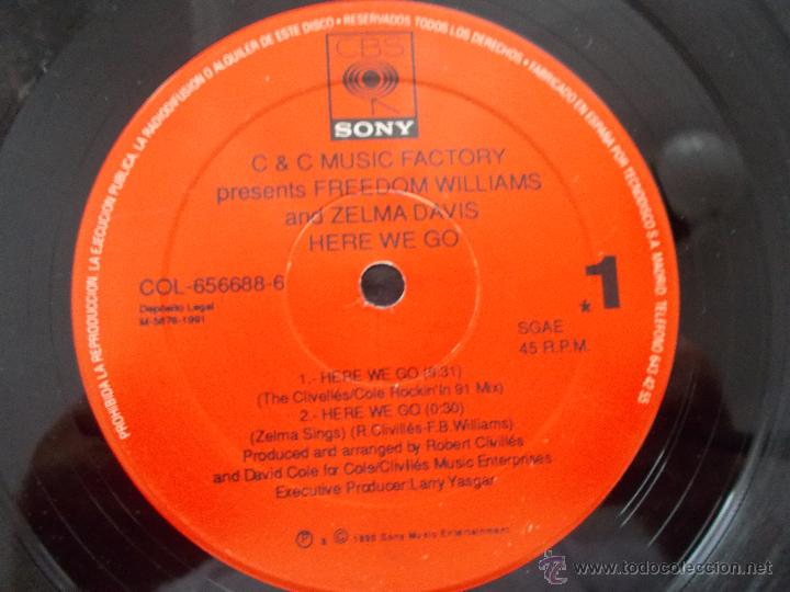 Discos de vinilo: FREEDOM WILLIAMS AND ZELMA DAVIS MAXI 12 - Foto 2