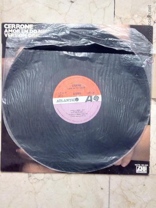 Discos de vinilo: MAXI SINGLE CERRONE  - LOVE IN C MINOR - ATLANTIC 1977. - Foto 3