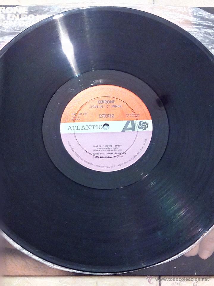 Discos de vinilo: MAXI SINGLE CERRONE  - LOVE IN C MINOR - ATLANTIC 1977. - Foto 4