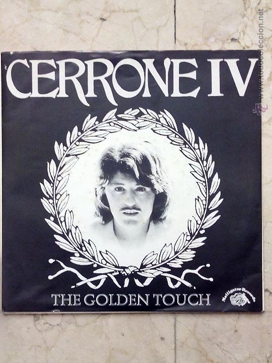 Discos de vinilo: MAXI SINGLE CERRONE IV - THE GOLDEN TOUCH - CBS 1978. - Foto 5