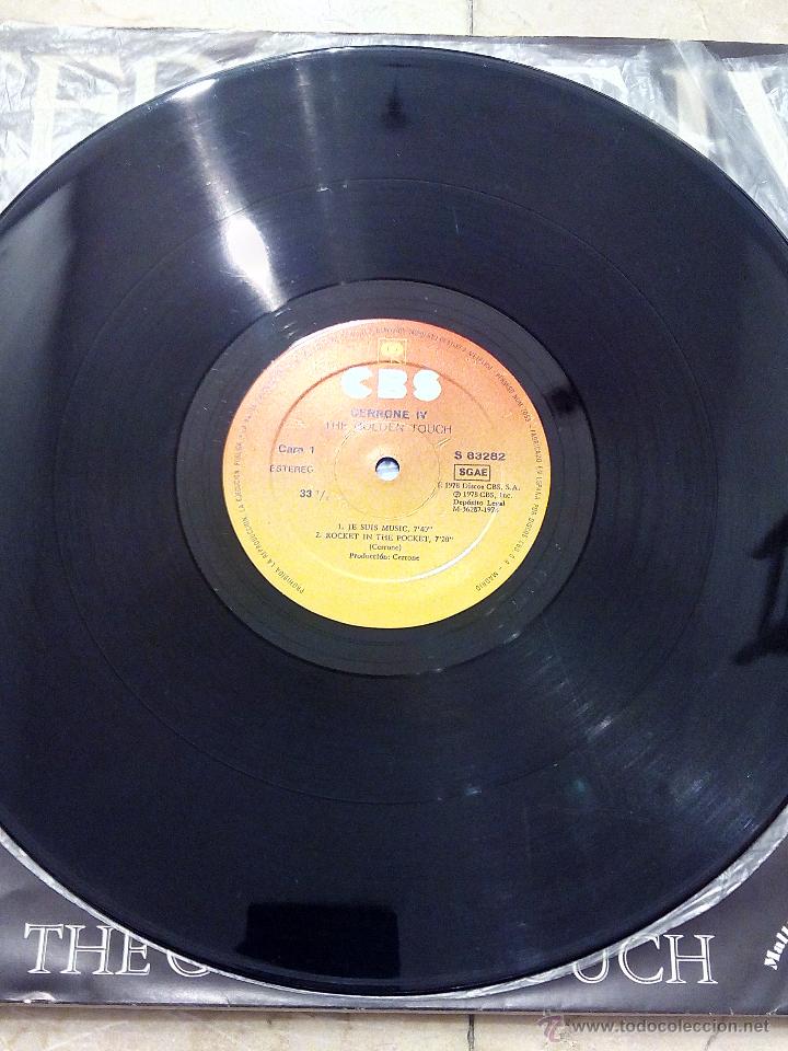 Discos de vinilo: MAXI SINGLE CERRONE IV - THE GOLDEN TOUCH - CBS 1978. - Foto 8