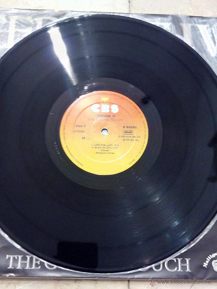 Discos de vinilo: MAXI SINGLE CERRONE IV - THE GOLDEN TOUCH - CBS 1978. - Foto 9