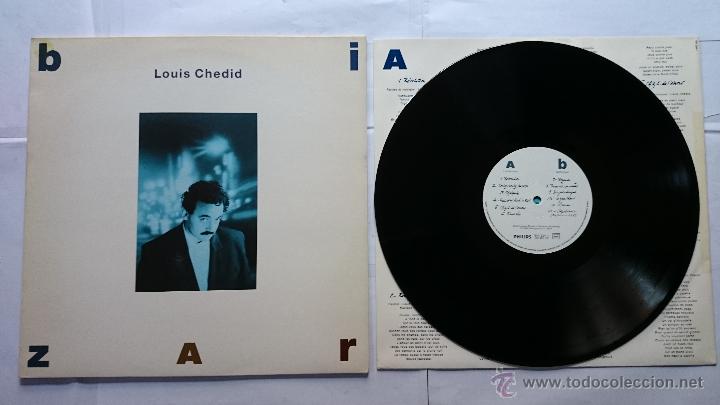 Discos de vinilo: LOUIS CHEDID - BIZARRE (EDICION FRANCESA 1988) - Foto 1