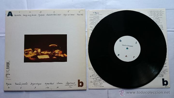 Discos de vinilo: LOUIS CHEDID - BIZARRE (EDICION FRANCESA 1988) - Foto 2