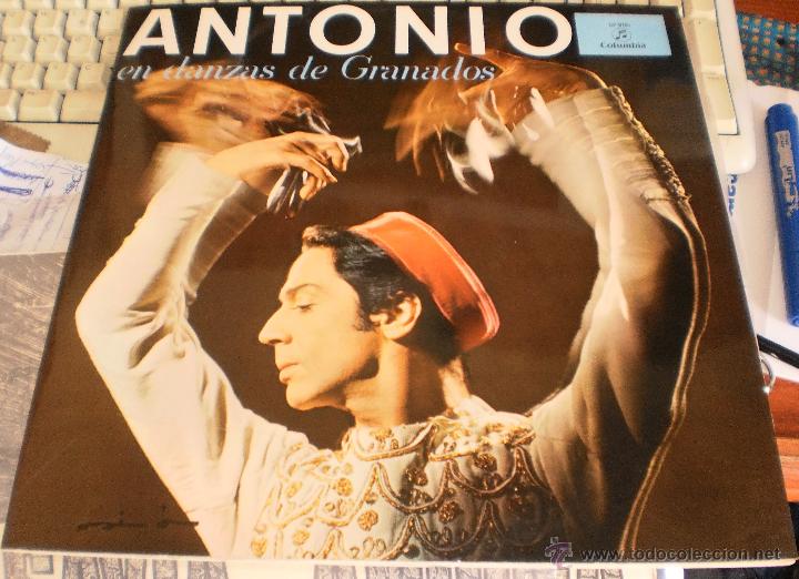 Discos de vinilo: antonio en danzas de granados lp.1973.disco libro.a estrenar - Foto 1