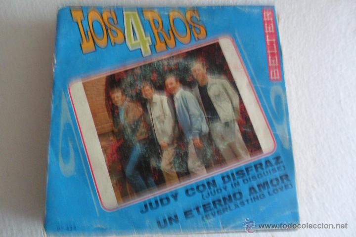 Discos de vinilo: LOS 4 ROS - JUDY CON DISFRAZ - Foto 1