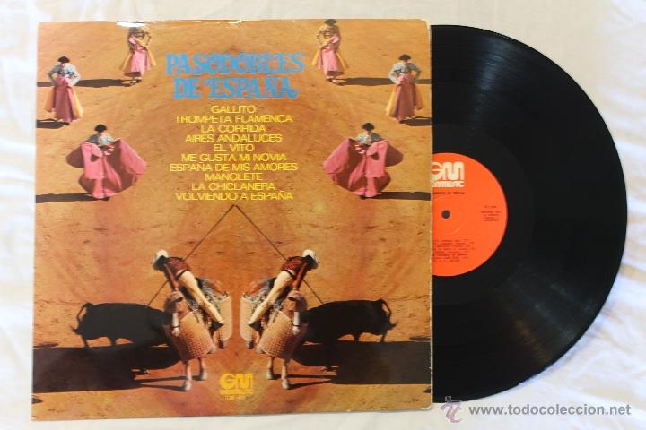 Discos de vinilo: PASODOBLES DE ESPA&Ntilde;A LP GRAMUSIC 1975 - Foto 1