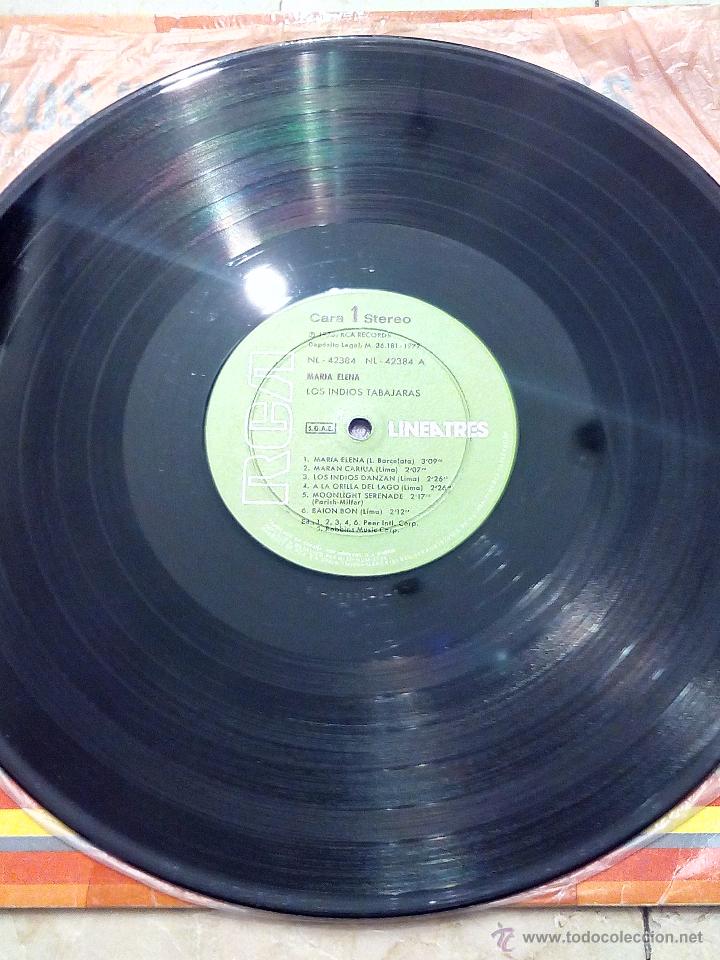 Discos de vinilo: LP LOS INDIOS TABAJARAS - MAR&Iacute;A ELENA - LOS INDIOS DANZAN...... - RCA 1977. - Foto 4