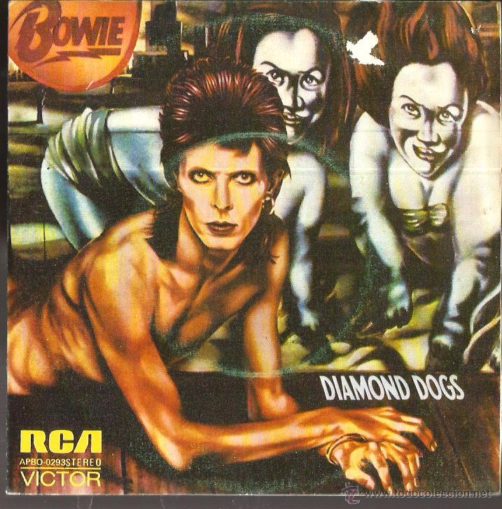 Discos de vinilo: SG DAVID BOWIE : DIAMOND DOGS - Foto 1