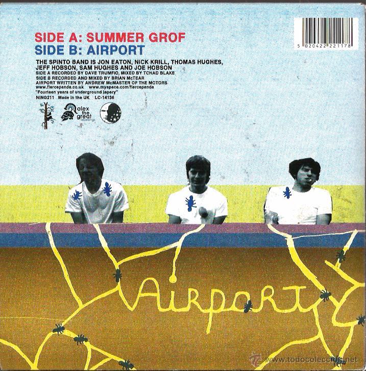 Discos de vinilo: SG THE SPINTO BAND : SUMMER GRAF - Foto 2