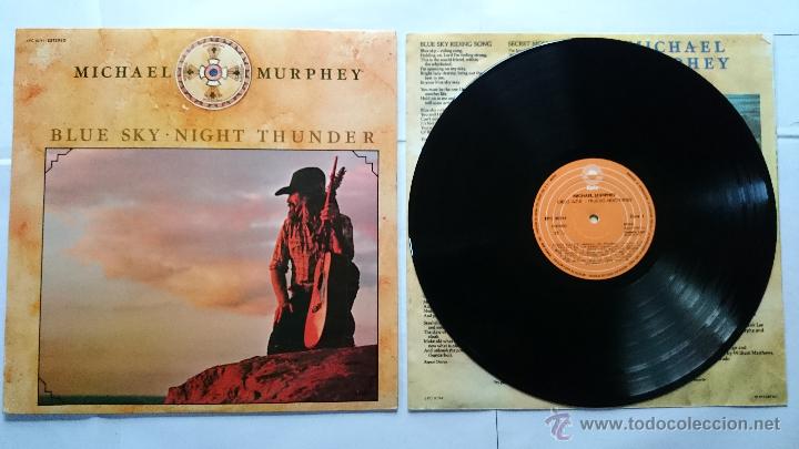 Discos de vinilo: MICHAEL MURPHEY - BLUE SKY NIGHT THUNDER (1975) - Foto 1