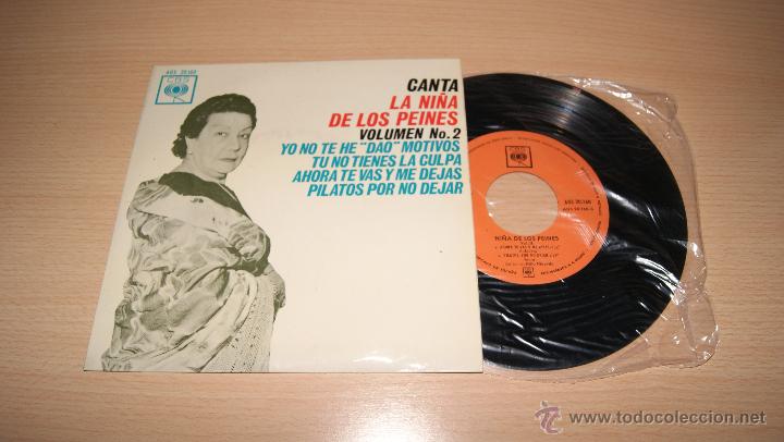 Discos de vinilo: LA NI&Ntilde;A DE LOS PEINES - VOL. N&ordm; 2 CBS - Foto 1