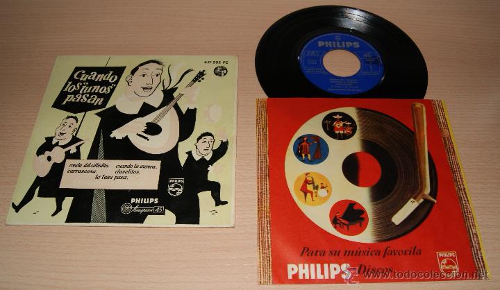 Discos de vinilo: Cuando los tunos pasan - Estudiantina de Madrid - 1960 Philips - Foto 1