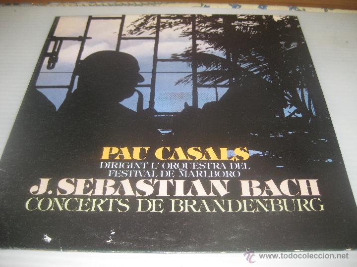 Discos de vinil: Pau Casals, Concerts de Bradenburg