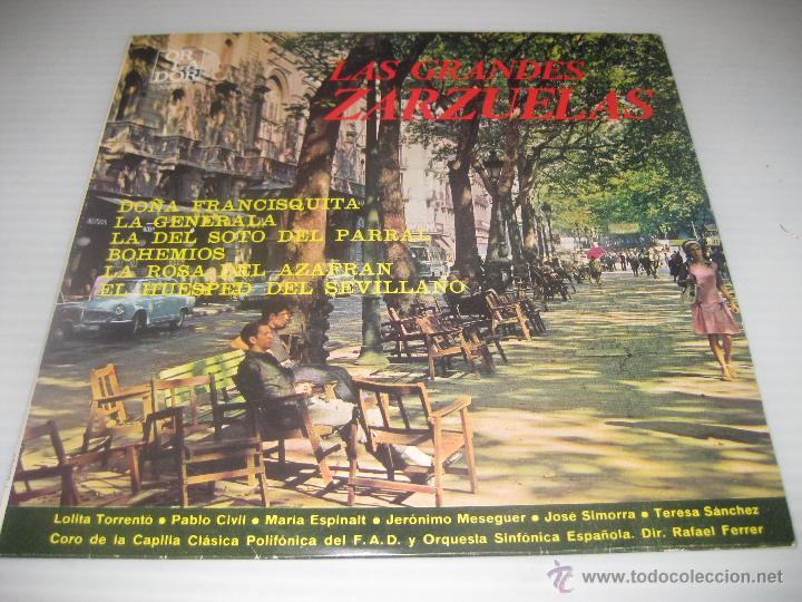 Discos de vinilo: Las Grandes Zarzuelas. - Foto 1