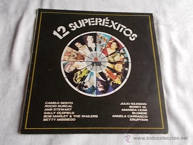 Discos de vinil: 12 SUPEREXITOS