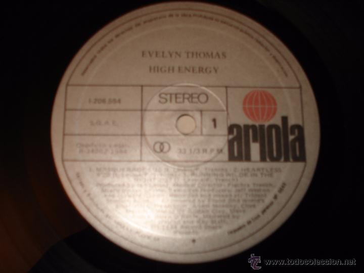 Discos de vinilo: evelyn thomas - high energy - Foto 3