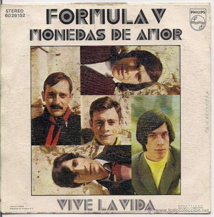 Discos de vinilo: Formula V monedas de amor - Foto 1
