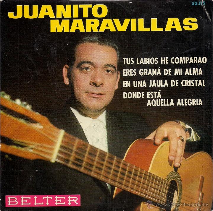 Discos de vinilo: Juanito Maravillas tus labios he comparao - Foto 1