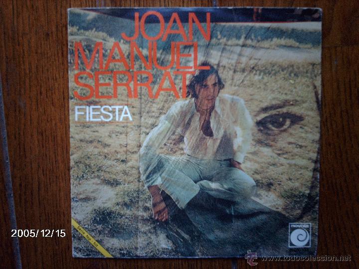 Discos de vinilo: joan manuel serrat  -  Fiesta  +  se&ntilde;ora - Foto 1