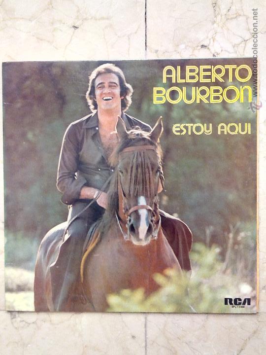 Discos de vinilo: LP ALBERTO BOURBON - ESTOY AQU&Iacute; - RCA  1975. - Foto 1