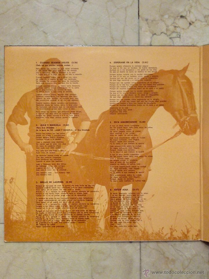 Discos de vinilo: LP ALBERTO BOURBON - ESTOY AQU&Iacute; - RCA  1975. - Foto 3
